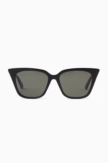 Cat-eye Sunglasses in Acetate
