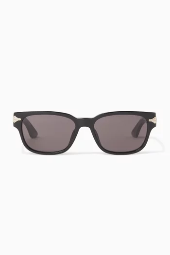 Rectangle Sunglasses in Acetate