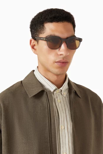 D-frame Sunglasses in Acetate