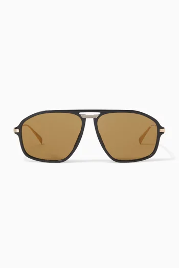 Aviator Sunglasses in Acetate