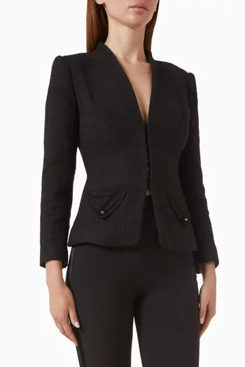 Blazer in Bouclé Tweed
