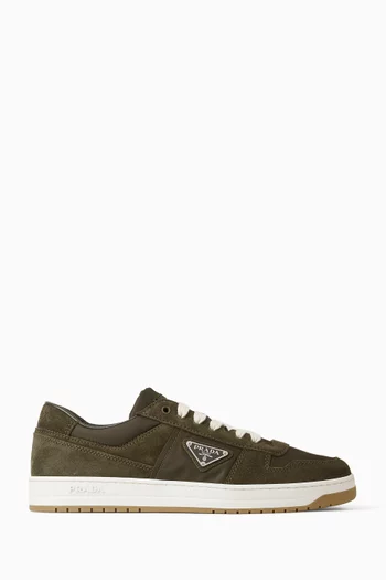 Downtown Sneakers in Re-Nylon & Suede