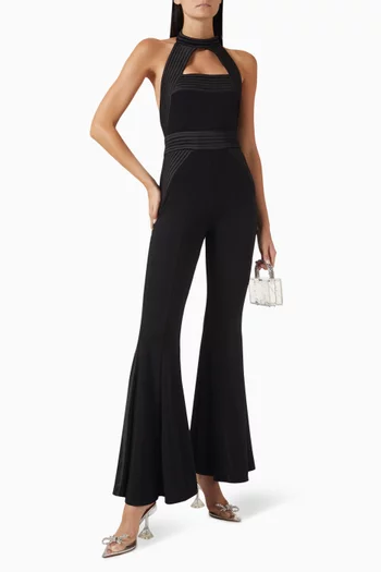 They Return Open-back Jumpsuit
