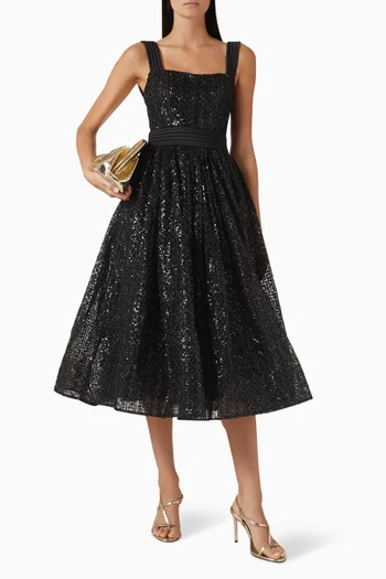 Charlotte Sequin-embellished Dress