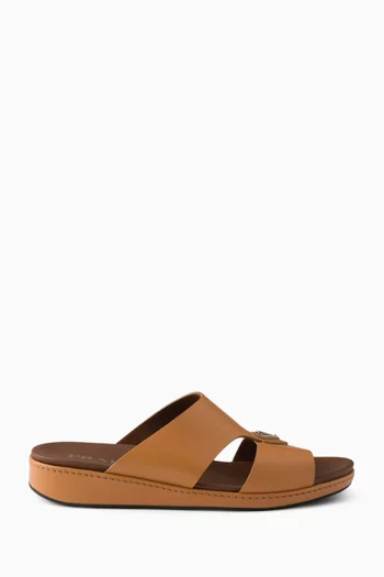Sandals in Leather