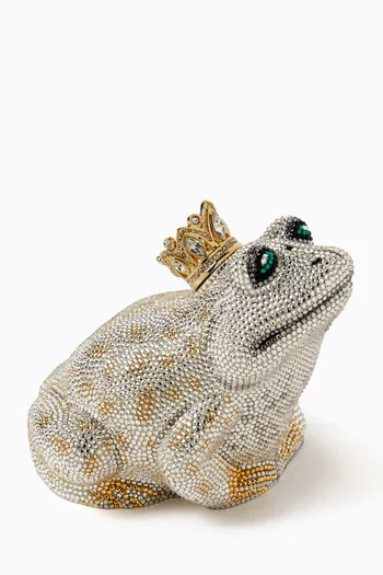 Prince Charming Frog Crystal Clutch
