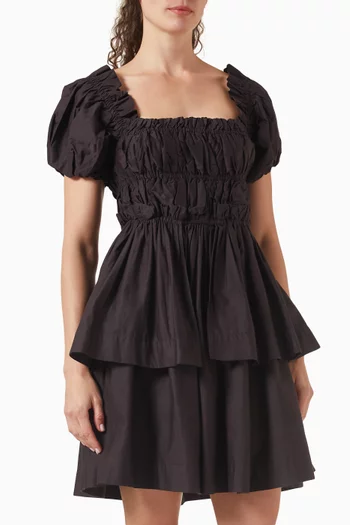 Lyza Mini Dress in Organic Cotton