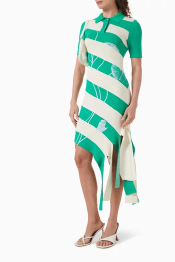 Dekel UV-reactive Polo Dress