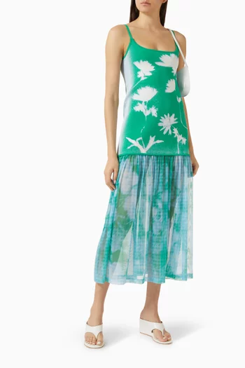 Ginger Tank Dress in Recycled Rayon