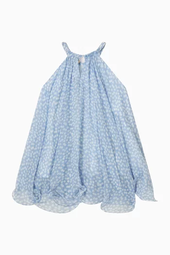 Floral Halterneck Dress