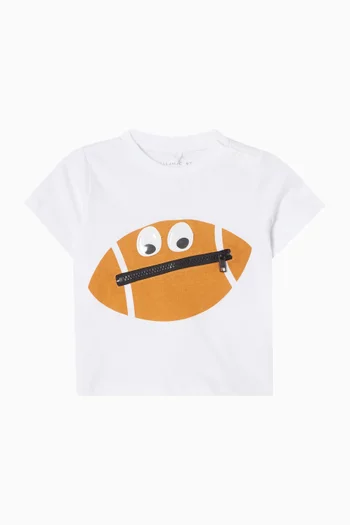 Ruby Ball-print T-shirt in Cotton