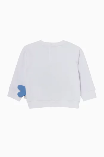 Whale-print Sweatshirt