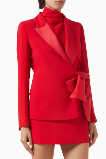 Tie-detail Blazer