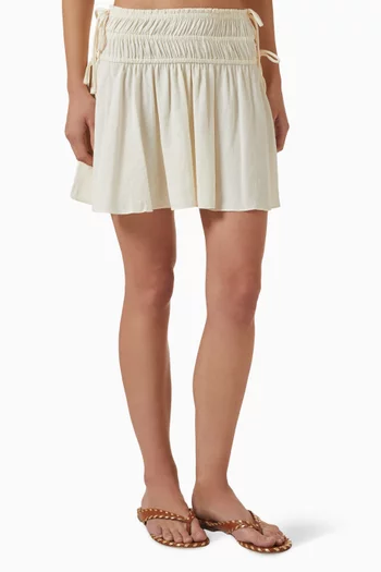 Estelle Mini Skirt in Viscose-blend