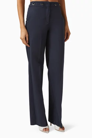 Tailored Pants in Cotton-gabardine