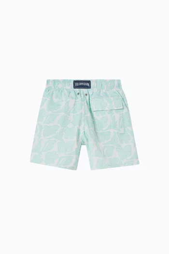 Jirise All-over Print Swim Shorts