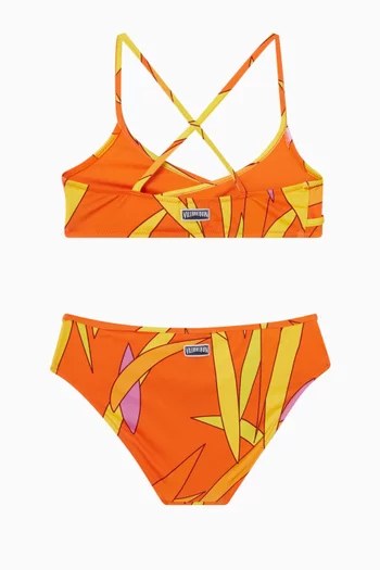 Leaf Two-piece Bikini Set