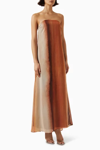 Nara Maxi Dress in Chiffon