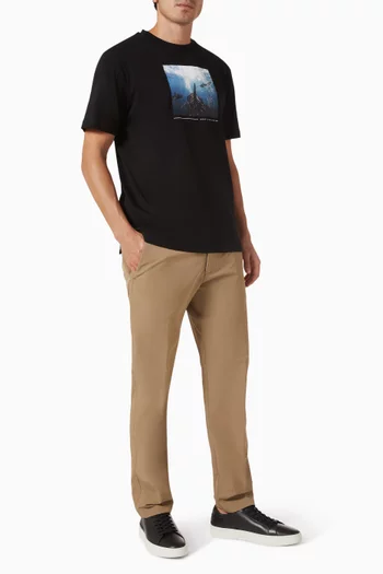 Logo-print T-shirt in Cotton-jersey