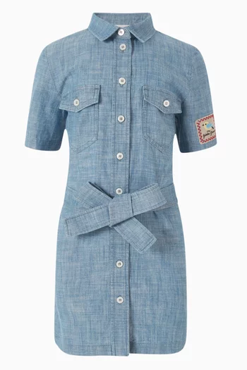 Journey Chambray Shirt Dress