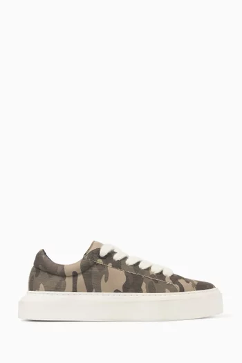 The Wilson Sneakers in Faded Canvas