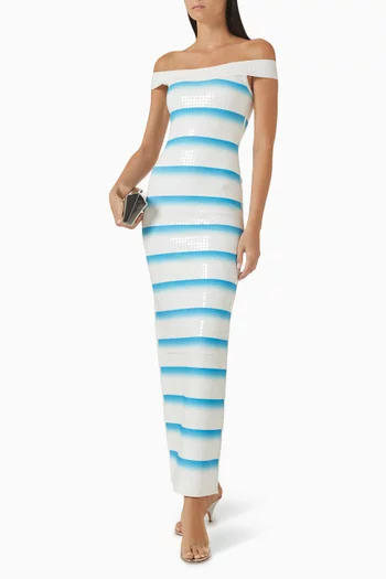 Rina Off-shoulder Gown
