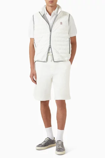 Polo Shirt in Pique-knit