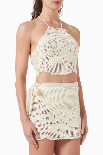 Isla Hand-crocheted Top