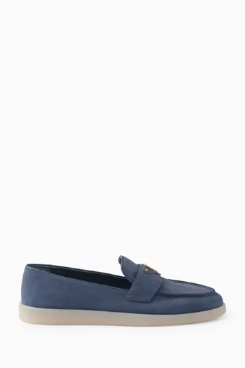 Loafers in Nubuck Leather
