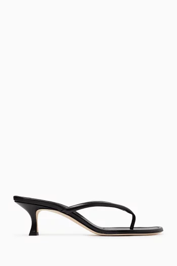 Paterno 50 Thong Sandals in Nappa