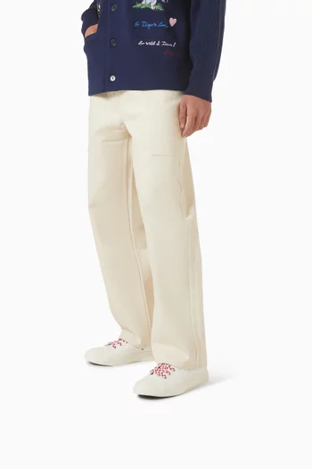 Hoshi High-top Sneakers in Cotton Canvas