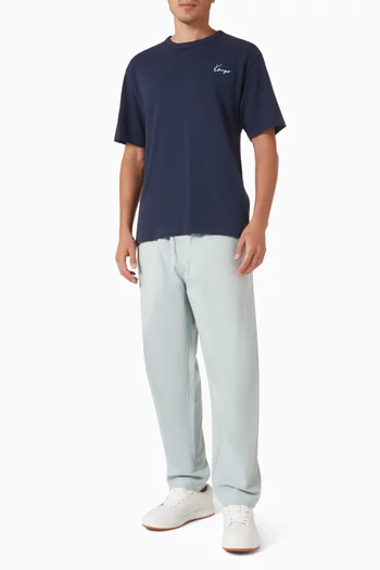 Archive Rose Outlined T-shirt in Cotton