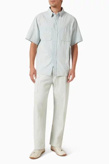 Cartoon Cargo Monkey Fit Jeans in Japanese Denim