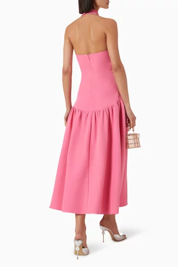 Nolana Halter Midi Dress