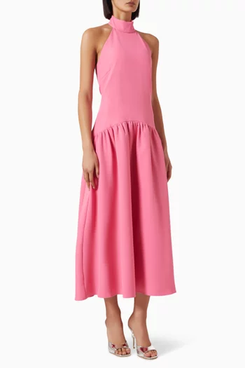 Nolana Halter Midi Dress
