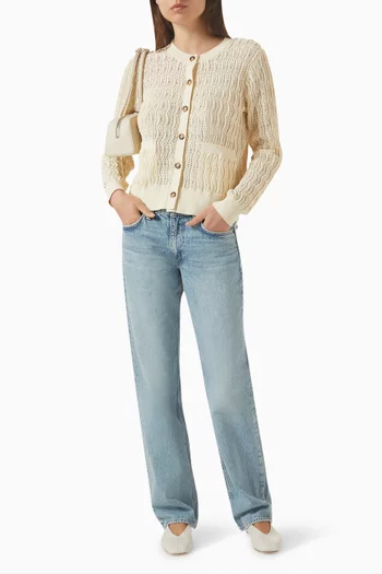 Leslie Cardigan in Cotton-blend