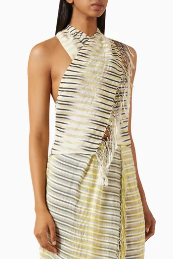 Fatima Wrap Top