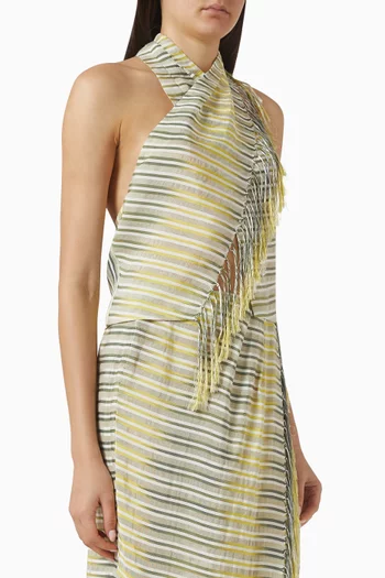 Fatima Wrap Top