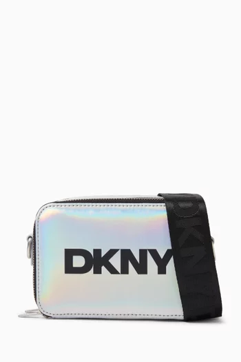 Metallic Logo Handbag