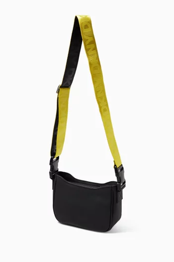 Logo Graphic Crossbody Bag in Cotton