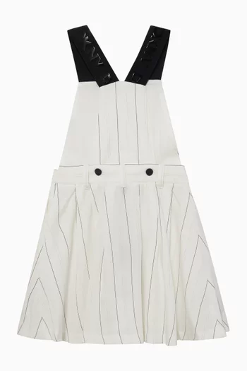 Striped Flared Dress