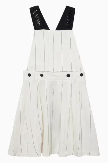 Striped Flared Dress