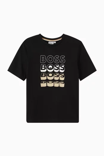 Logo T-Shirt in Cotton