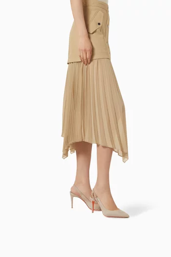 Audrey Slingback Pumps in Suede