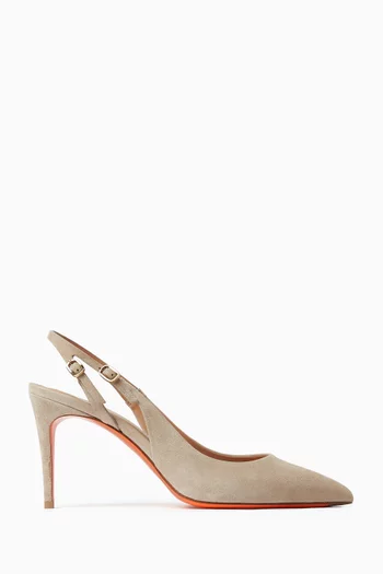 Audrey Slingback Pumps in Suede