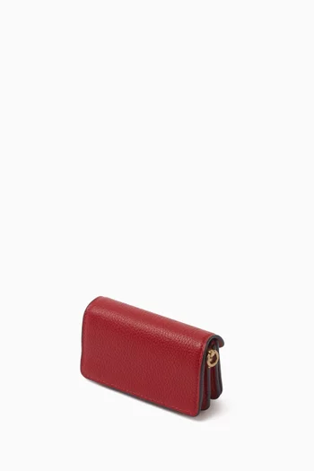 Tabby Bag Charm in Leather