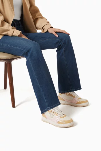 Soho Sneakers in Signature Jacquard & Canvas