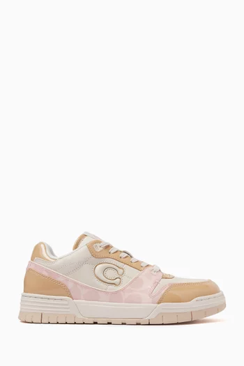 Soho Sneakers in Signature Jacquard & Canvas