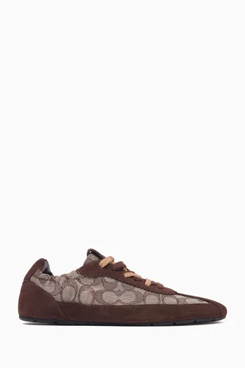 Soft Sneakers in Signature Jacquard