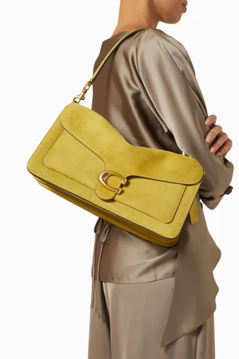Tabby 36 Shoulder Bag in Suede